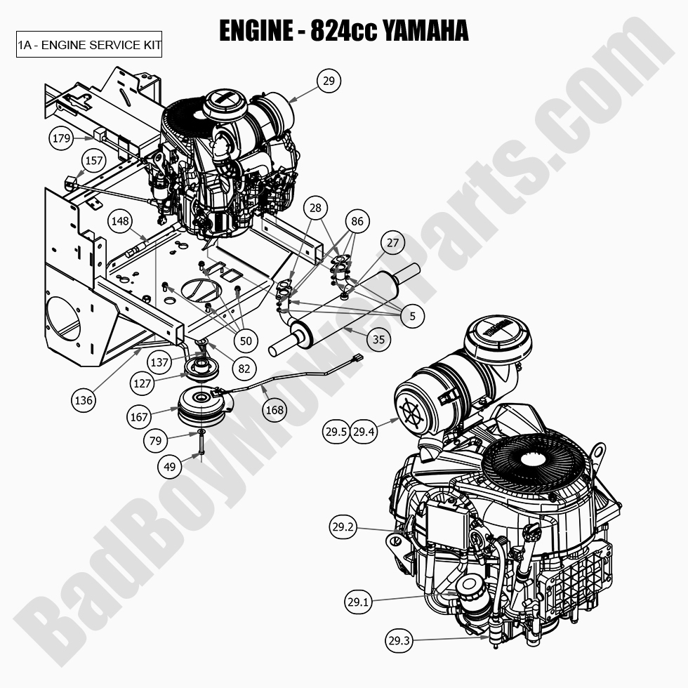 2021 Rebel Engine - 824cc Yamaha